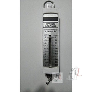 Flat Spring Balance - Dual Transparent Scale, 250g / (2.5N) - Laboratorydeal