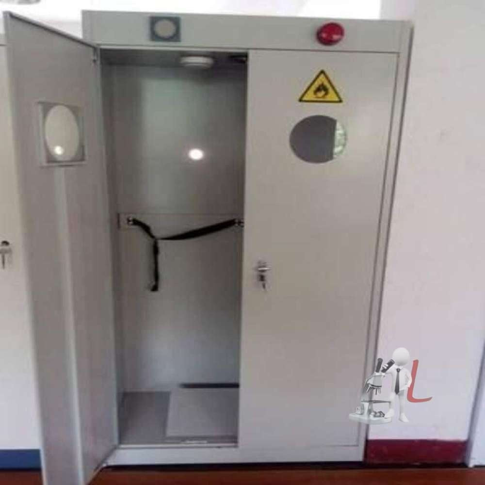 Full steel gas cylinder cabinet - Laboratorydeal