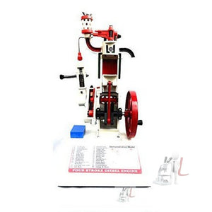 GLAB India Demonstration Model 4 Stroke Diesel Engine (Multi-coloured) - Laboratorydeal