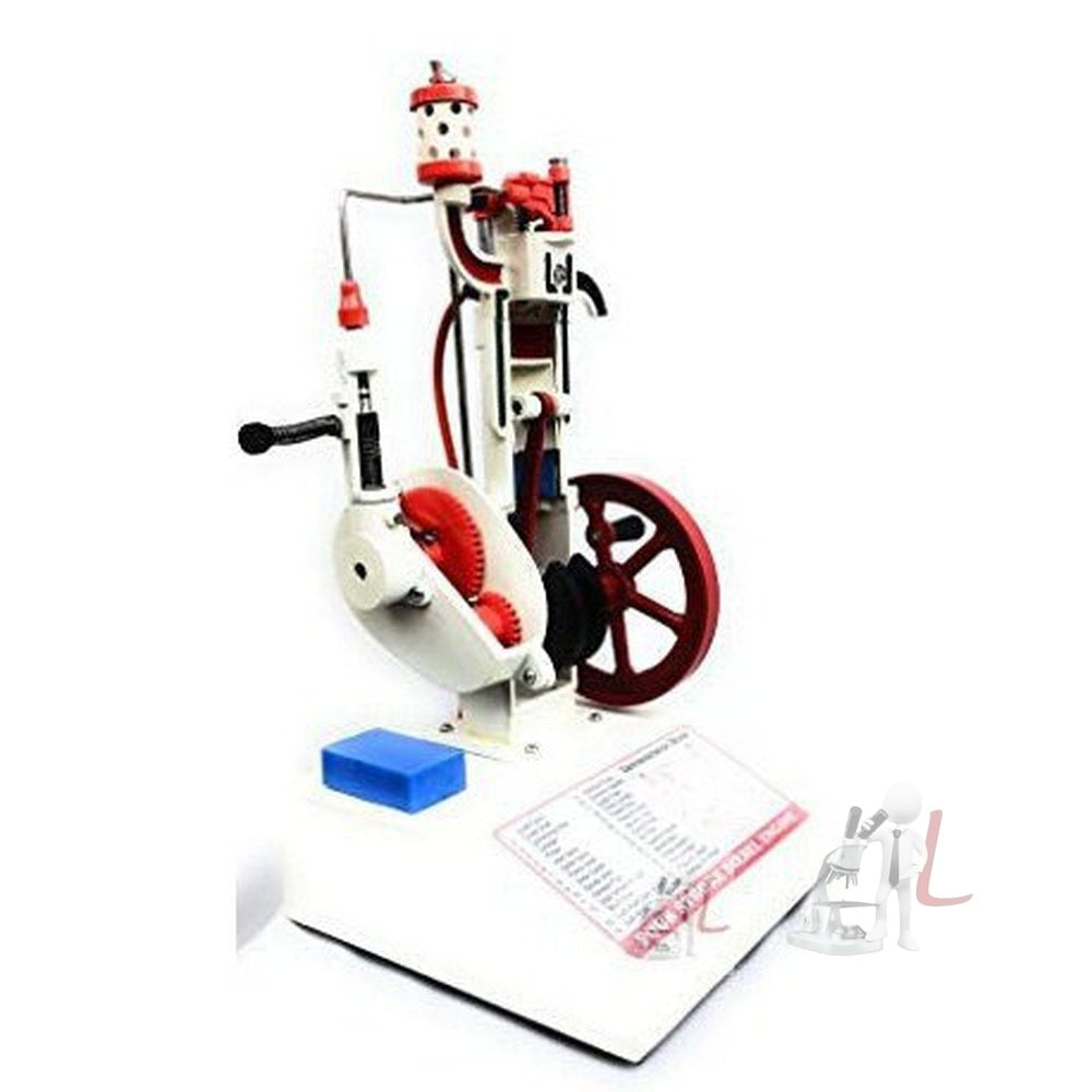 GLAB India Demonstration Model 4 Stroke Diesel Engine (Multi-coloured) - Laboratorydeal