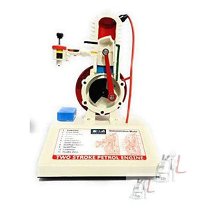 GLAB India Demonstration Plastic Petrol Engine Model 4 stroke - Laboratorydeal