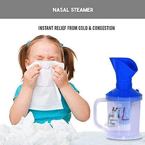 Generic All-in-One Steamer, Inhaler, Vaporizer for Nose, Pain Relief, Cold, Cough, Health & Beauty, Facial Steamer, Nozzle Inhaler, Nose Vaporizer (Made in India) - Laboratorydeal