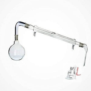 Glass Distillation Assembly Unit (250ml, Set of 1) - Laboratorydeal