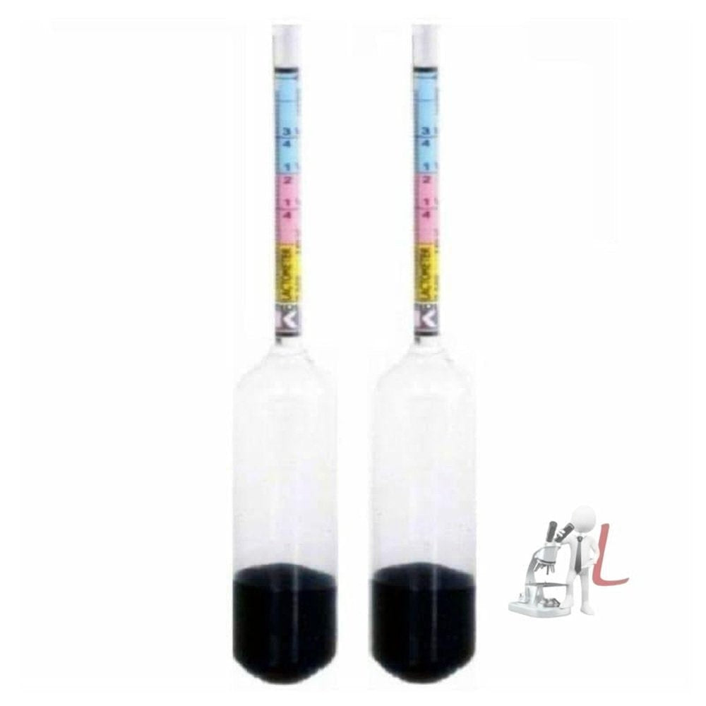Glass Lactometer Milk Purity Tester Meter Check Water in Milk At Home for Measuring - Laboratorydeal