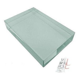 Glass Slab Size 75x50x18mm (Pack of 5) - Laboratorydeal