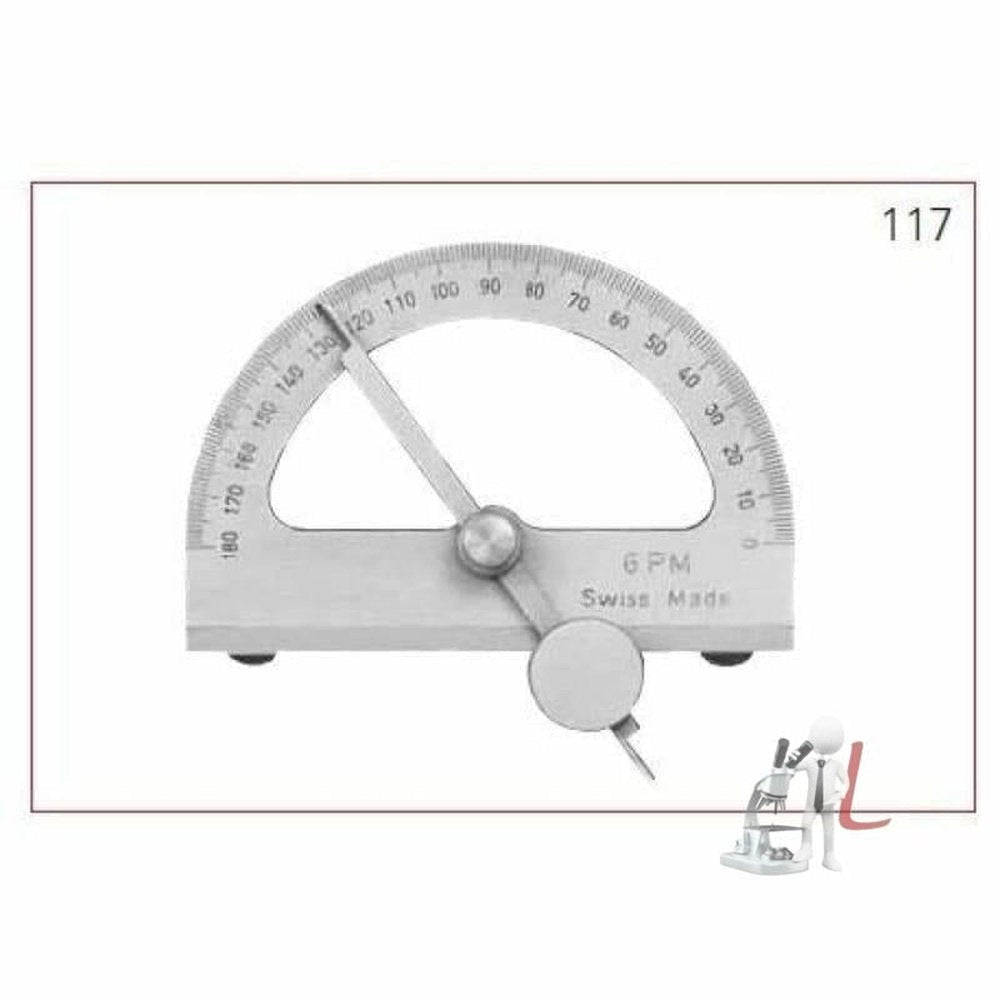 Goniometer (Mollision Type) with box by labpro - Laboratorydeal