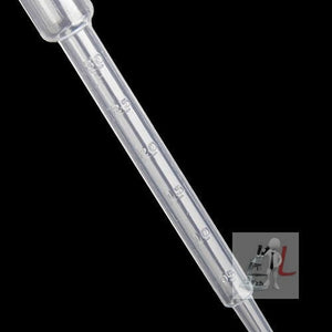 Graduated Pipettes Transfer 3ml Graduated 0.5ml Plastic Dropper, Ink Filler, Transfer Tube (Pack of 100) - Laboratorydeal