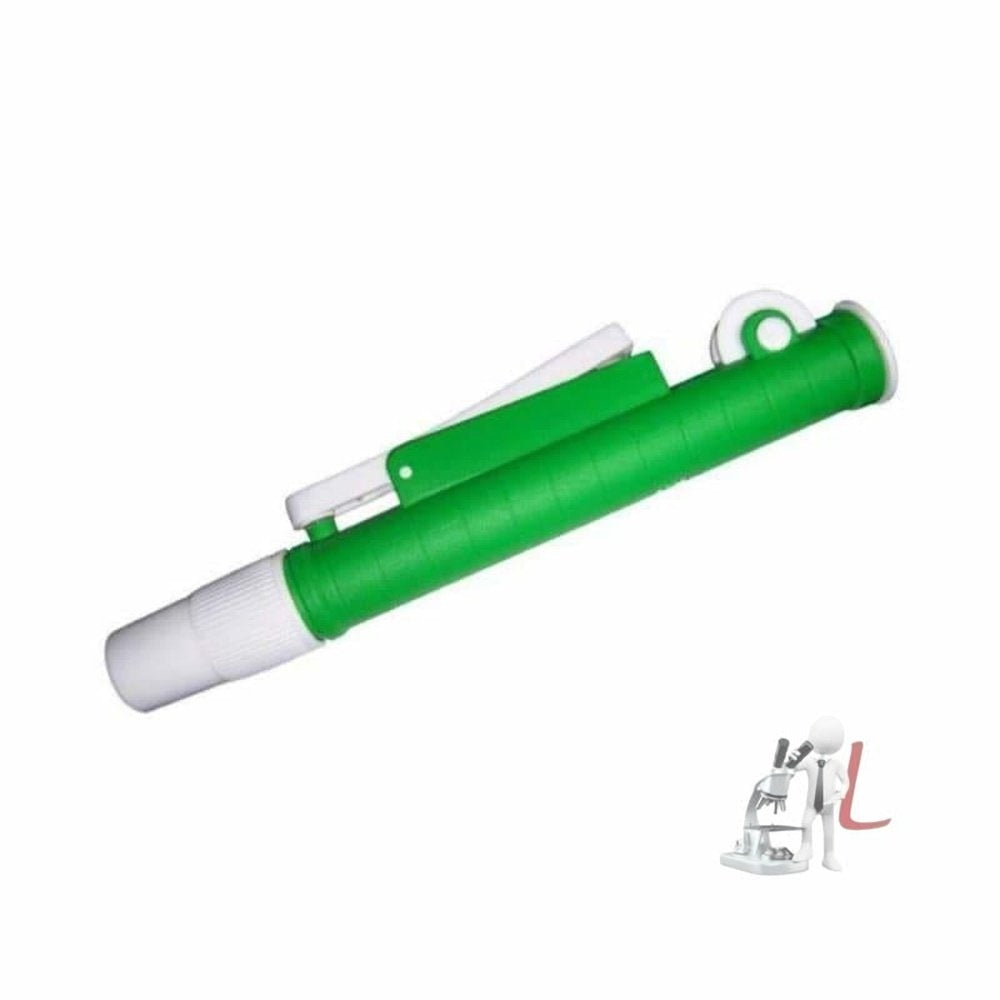Green Pipette Pump - Pack of 12 by labpro - Laboratorydeal