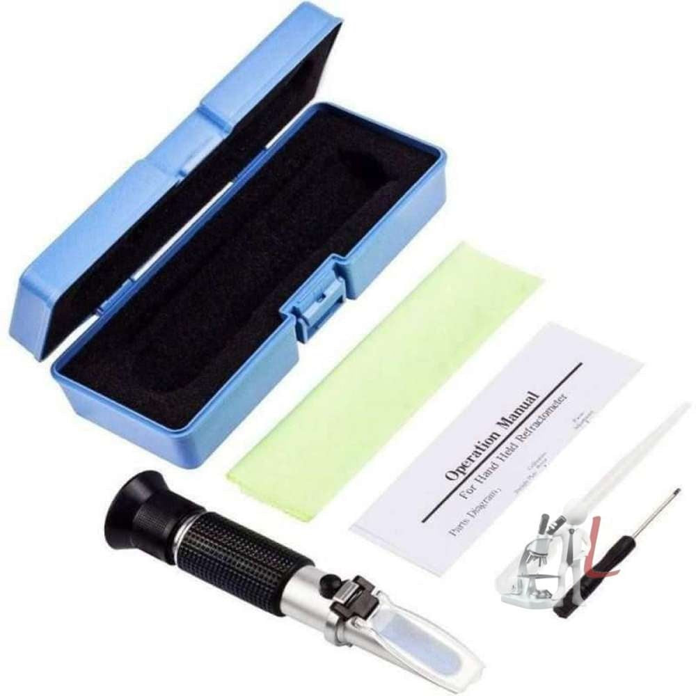 Hand Refractometer 0-32% - Laboratorydeal