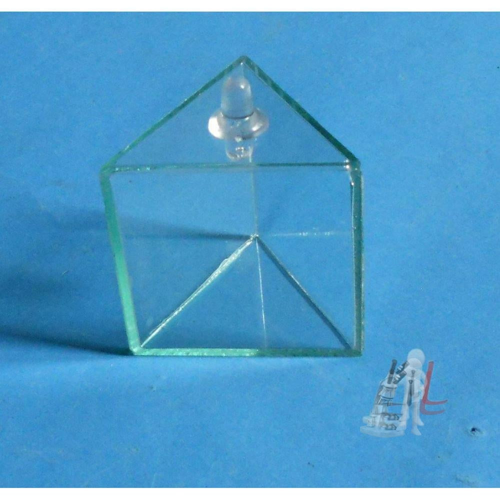 Hollow Prism (2x2x2-Inch) - Laboratorydeal