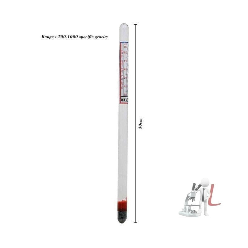 Hydrometer for Measuring Light Liquid density (Measurement Range, 700-750) - Laboratorydeal