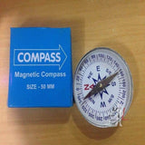 2 Inch Metal Magnetic Compass  Pack of 2