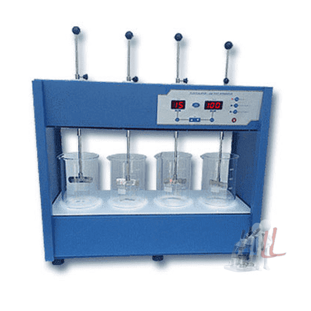 Jar Test Apparatus 4 Jar Manufacturing and supplier in Ambala Cantt - Laboratorydeal