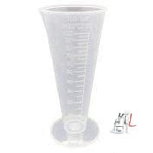 KAMBOJ TRADERS Combo Pack Set of 3 Polypropylene Measuring Beaker (25ml / 50ml / 125ml) - Laboratorydeal