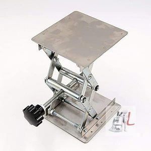 KAMBOJ TRADERS LAB JACK 15 x15 CM (6 Inch) - Stainless Steel - Laboratorydeal