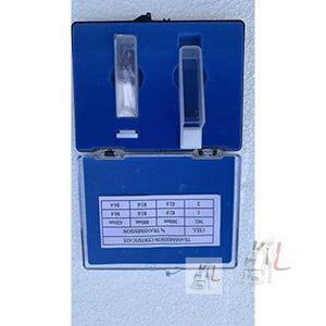 KAMBOJ TRADERS Optiglass Set Of 2 Optical Glass Cuvettes, 10mm, Spectrometer Cell Cuvette Volume 3.5ml - Laboratorydeal