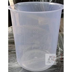 KAMBOJ TRADERS 1000ml Beaker Pack of 6 Polypropylene - Laboratorydeal
