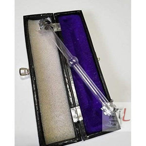 KAMBOJ TRADERS Borosilicate Glass Polarimeter 200mm Tube 20mL Sample Cell with Secured Box - Laboratorydeal