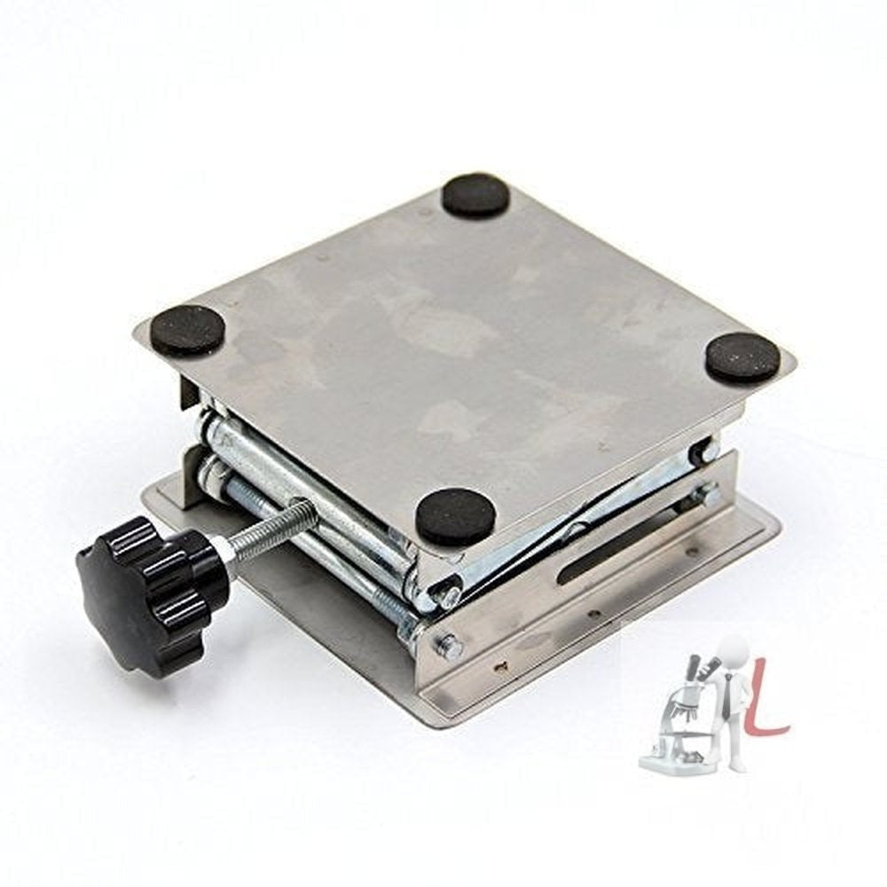 LAB JACK 12 x14 cm - Mild Steel - Laboratorydeal