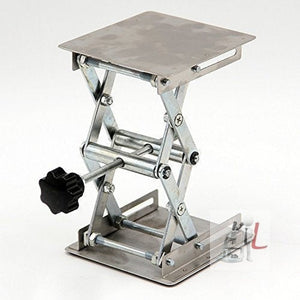 LAB JACK 12 x14 cm - Mild Steel - Laboratorydeal