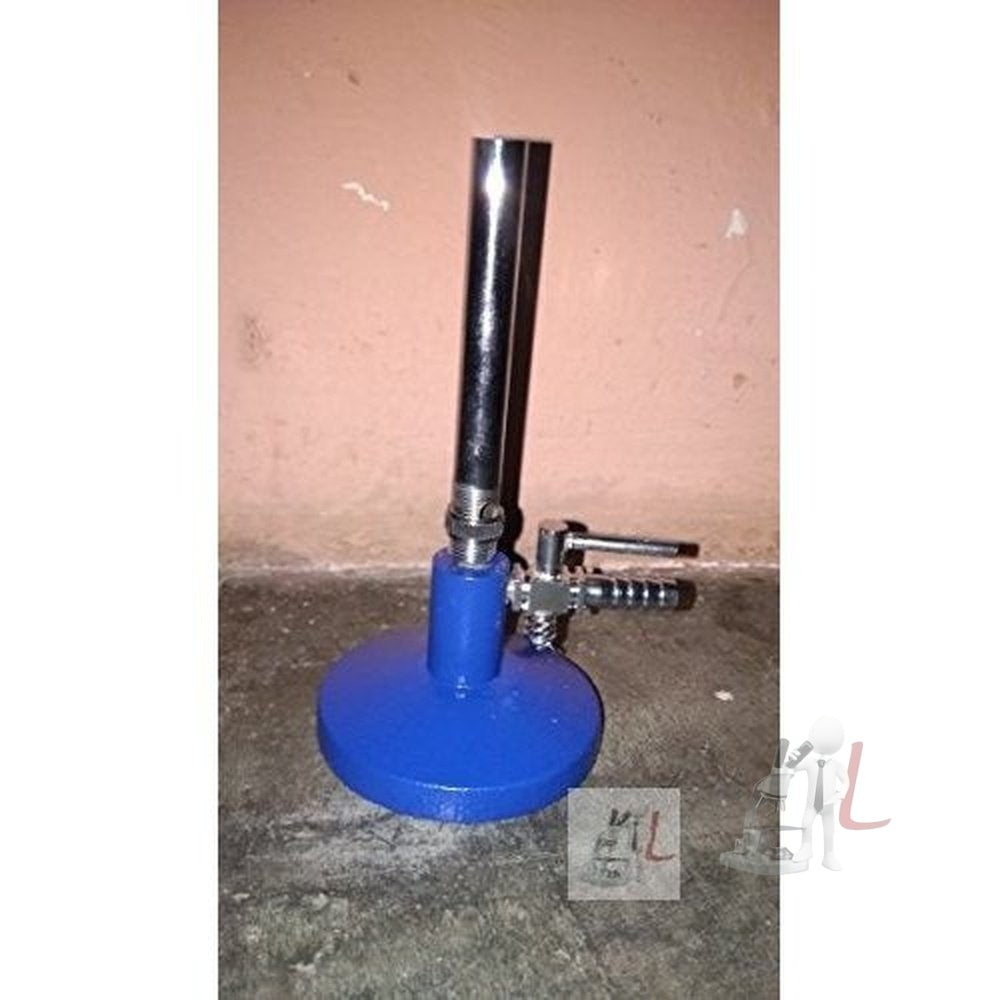 Laboratory Bunsen Burner-Heavy Base with stopcock (Pack of 2) - Laboratorydeal