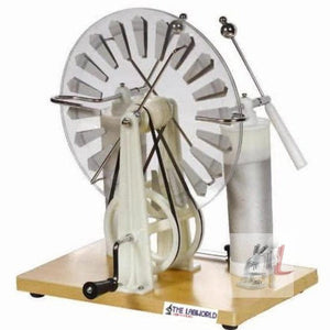 Labworld Wimshurt Electrostatic Equipment Apparatus Experiment Kit for Electric Charge in Physics Lab Laboratory Working Model for Science Learning Project in School,College,Classroom - Laboratorydeal