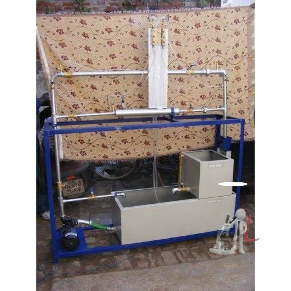 Losses due to pipe fitting, sudden enlargement & contraction apparatus - Laboratorydeal