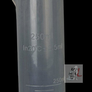 MEASURING CYLINDER 250ML HEX. BASE (GRADUATED) - Laboratorydeal