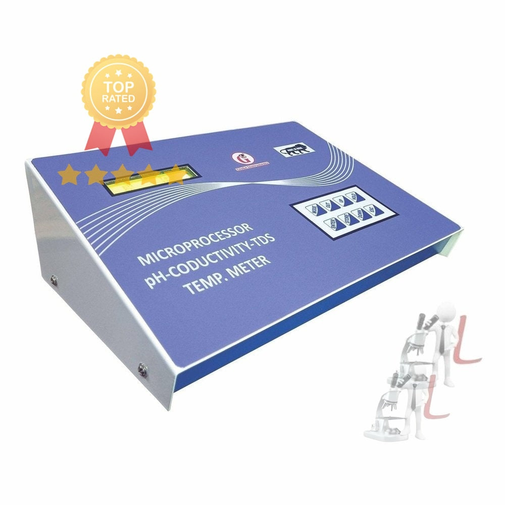 MICROPROCESSOR pH-CONDUCTIVITY-TDS-Temp. METER - Laboratorydeal