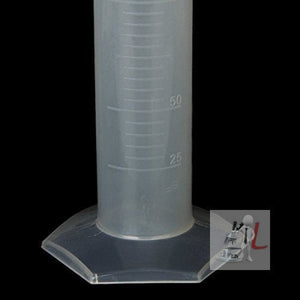 Measuring Cylinder 250ml Pack of 6 Polypropylene - Laboratorydeal