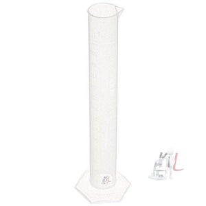 Measuring Cylinder 250ml Pack of 6 Polypropylene - Laboratorydeal