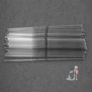 Melting point Glass Capillary Tube 300 pieces with thermometer 0 to 300 degree C 2 pieces - Laboratorydeal