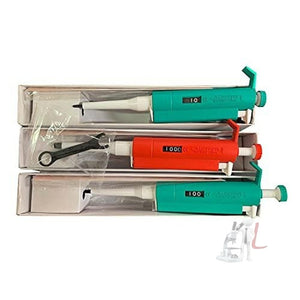Micropipette Set Price : 3 pipettes (0.5-10ul; 10-100ul; 100-1000ul) - Laboratorydeal