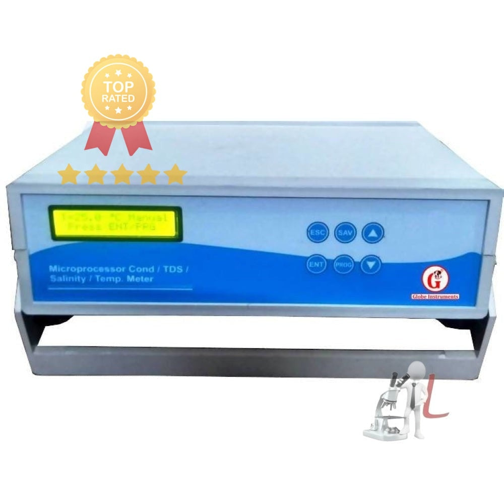 Microprocessor Based Conductivity/TDS/Salinity/Temperature Meter - Laboratorydeal