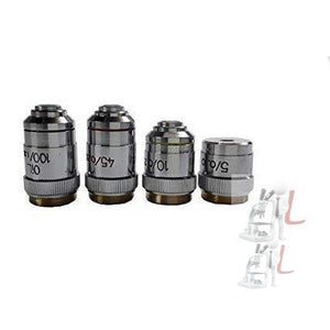 Microscope Lens Set for Microscope (Pack of 4) - Laboratorydeal