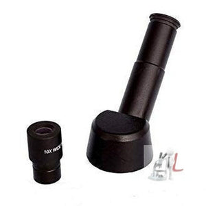 Monocular Microscope Head, Replacement for Research MONOCULAR, Binocular, TRINOCULAR Microscopes, Wide-Field of 10x and 15x Anti-Fungal, Anti Reflection Coated Optics - Laboratorydeal