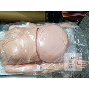 Multi Functional Nursing Training Plastic Female Mannequin | surgery practice dummy(Cream) - Laboratorydeal