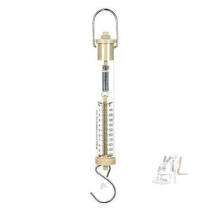 Newton Force Meter/Spring balance/Dynamometer with Dual Scale labelled (1kg) - Laboratorydeal