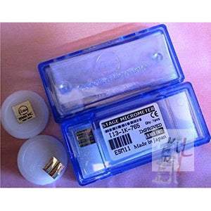 Ocular Micrometer And Stage Micrometer, 19 mm diameter eyepieces - Laboratorydeal