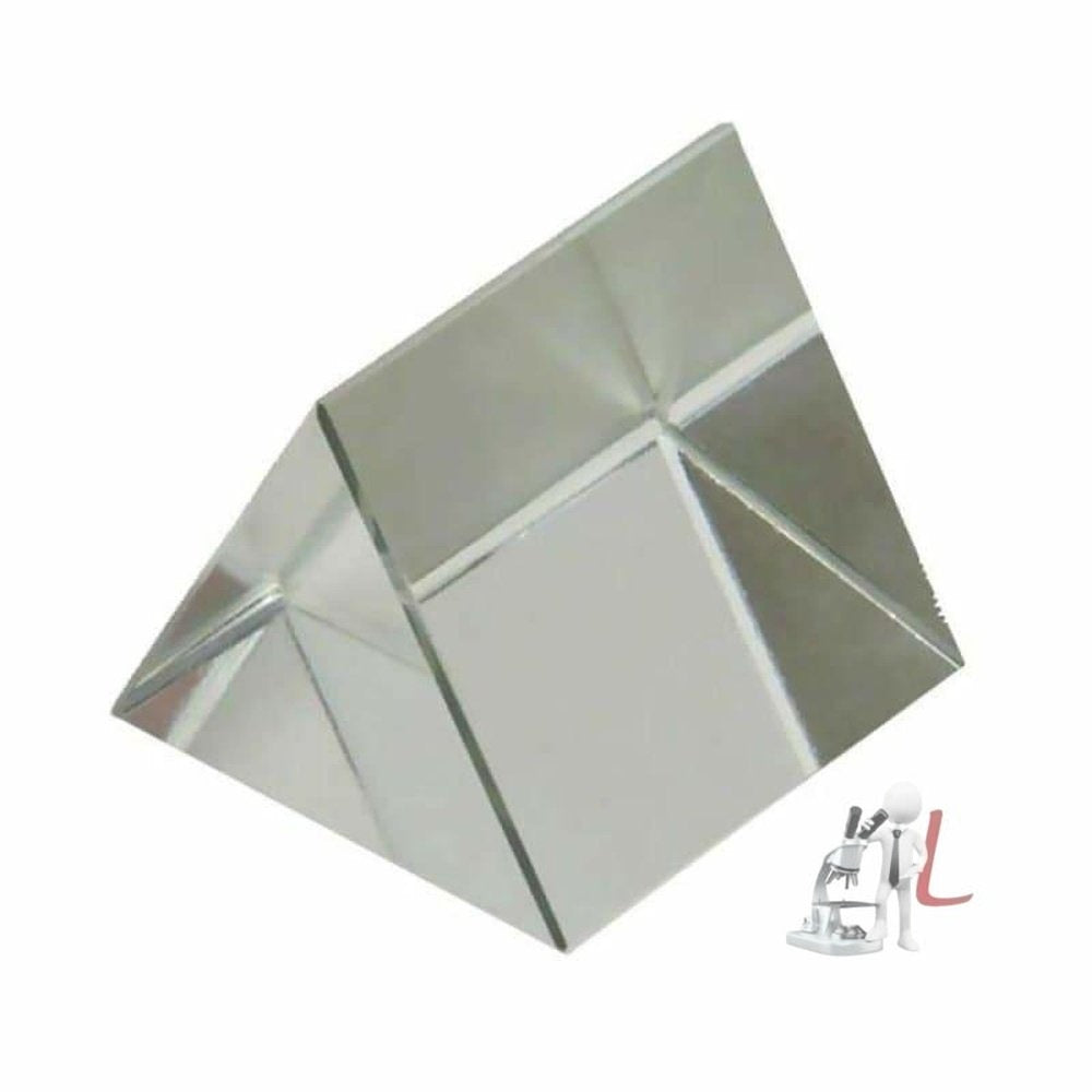 Optical Glass Prism Diy Reflection Prisms Equilateral Prism 38 X 38mm - Laboratorydeal