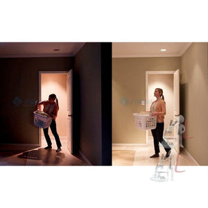 PCR Sensor 180` 220V LUX Time Adjustment, Wall-Mount PIR Motion Switch with Light Energy Saving Automatic Sensor, White - Laboratorydeal