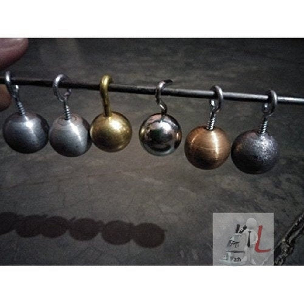 Pendulum Bob, Set of 6 (25mm) - Laboratorydeal