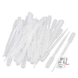 Pipette Dropper Plastic Disposable Graduated Liquid 3ML (100 Pcs) - Laboratorydeal