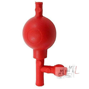 Pipette Filler RED | red pipette bulb(Pack of 10) - Laboratorydeal