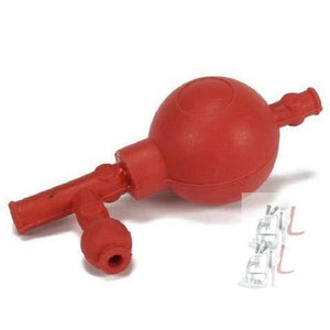 Pipette Filler RED | red pipette bulb(Pack of 10) - Laboratorydeal