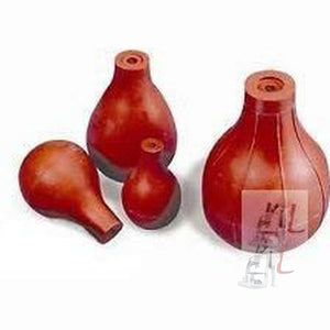 Pipette Bulb - Small, Medium, Large, Extra Large - Each 2No (Pack of 8) - Laboratorydeal