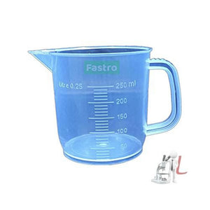 Plastic Measuring Jug 250ml & 2000ml Combo Pack (polylab) - Laboratorydeal