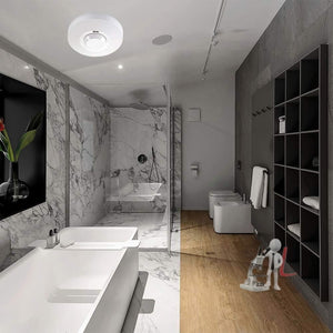 Plastic Microwave/Radar motion Sensor Occupancy Body Motion Detector (White) - Laboratorydeal