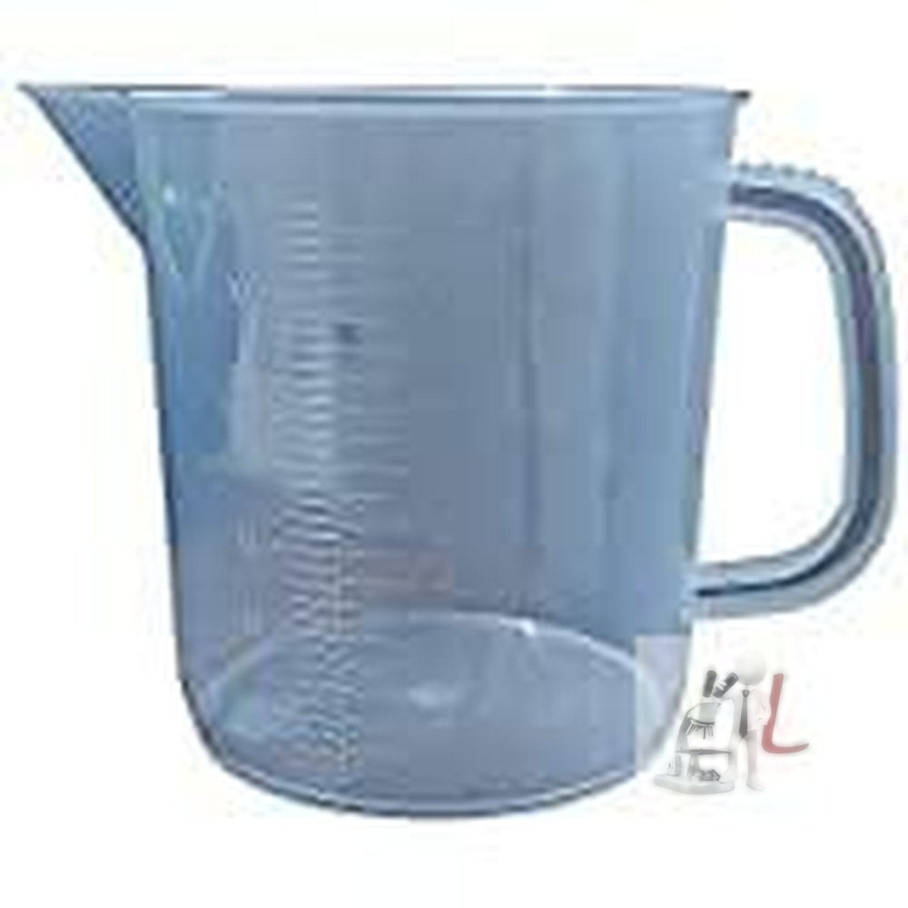 Polylab Plastic Measuring Cups 250ml ,500ml ,1000ml, 2000ml l EURO DESIGN (Pack of 4) - Laboratorydeal