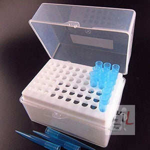 Polylab micro tip box For 96 micro tips of 2-200 µl (Pack of 1) - Laboratorydeal